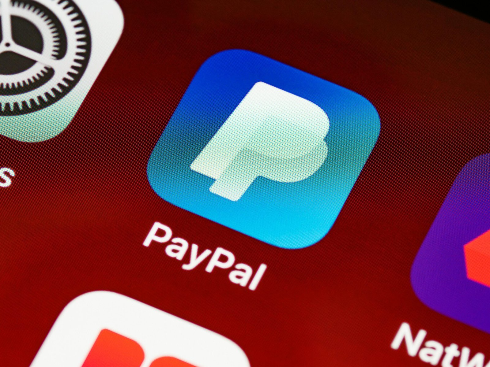 paypal icon on phone