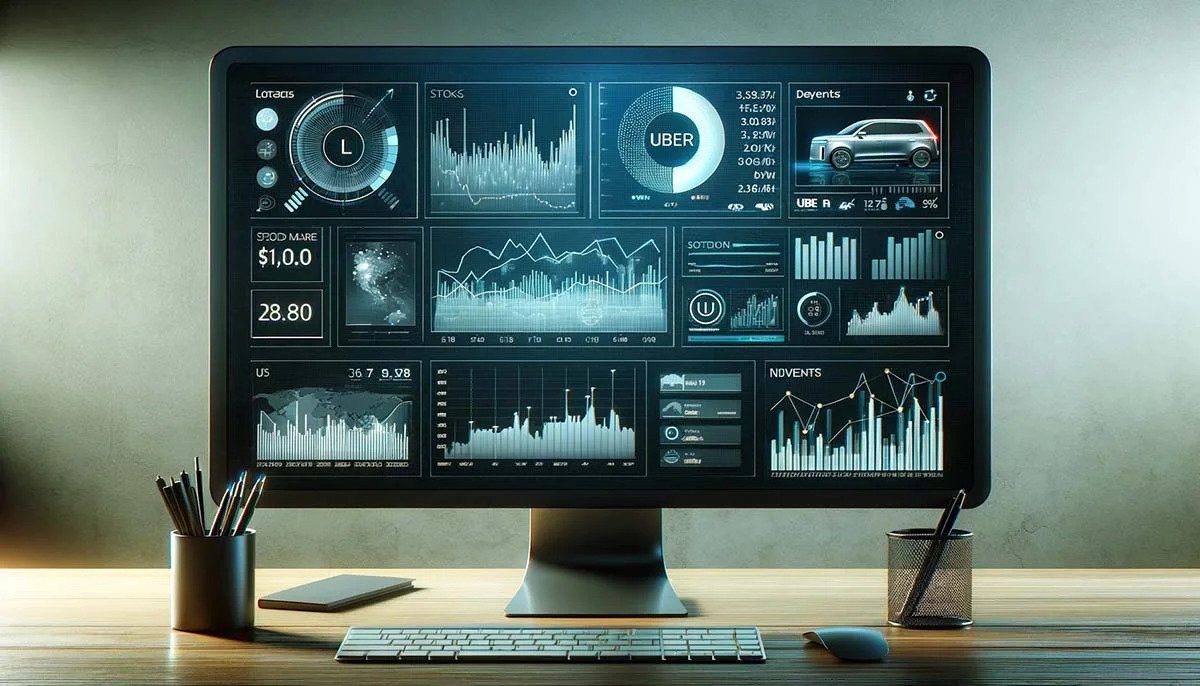 Graph depicting FintechZoom Uber Stock performance and growth analysis.