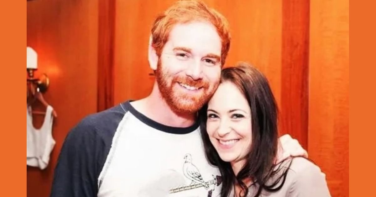 picture showing Andrew Santino with his wife